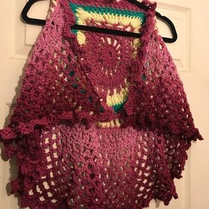 Handmade Crochet  boho vest